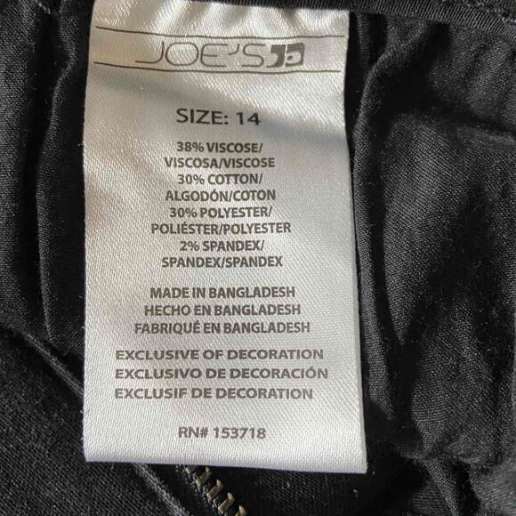 Larry Levine Women's grey with Lace Stripes Trousers Straight Fit size 8 - Picture 7 of 12